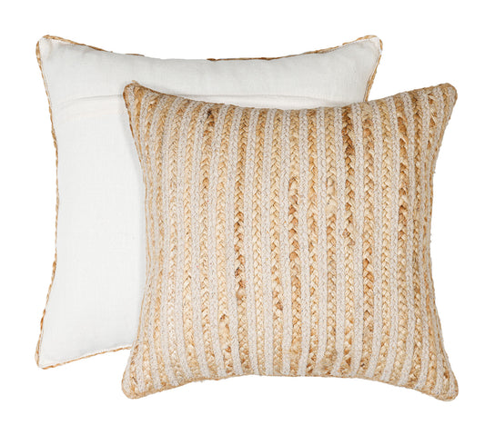 A Designer Braided Cushion
