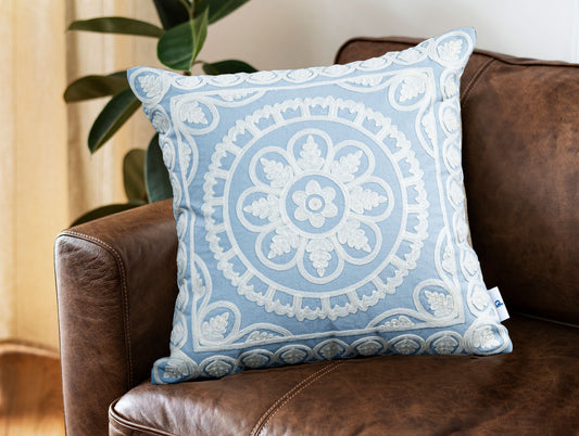 Soft and Embroidery Cushion