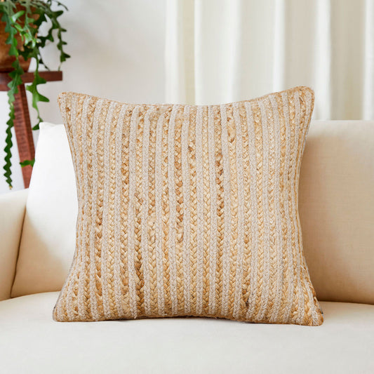A Designer Braided Cushion