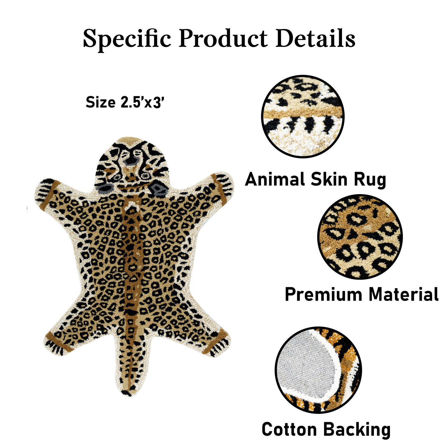 Leopard Rug
