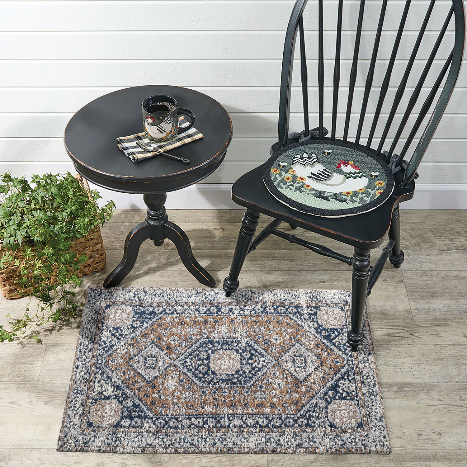 Micro Polyester Woven Rug